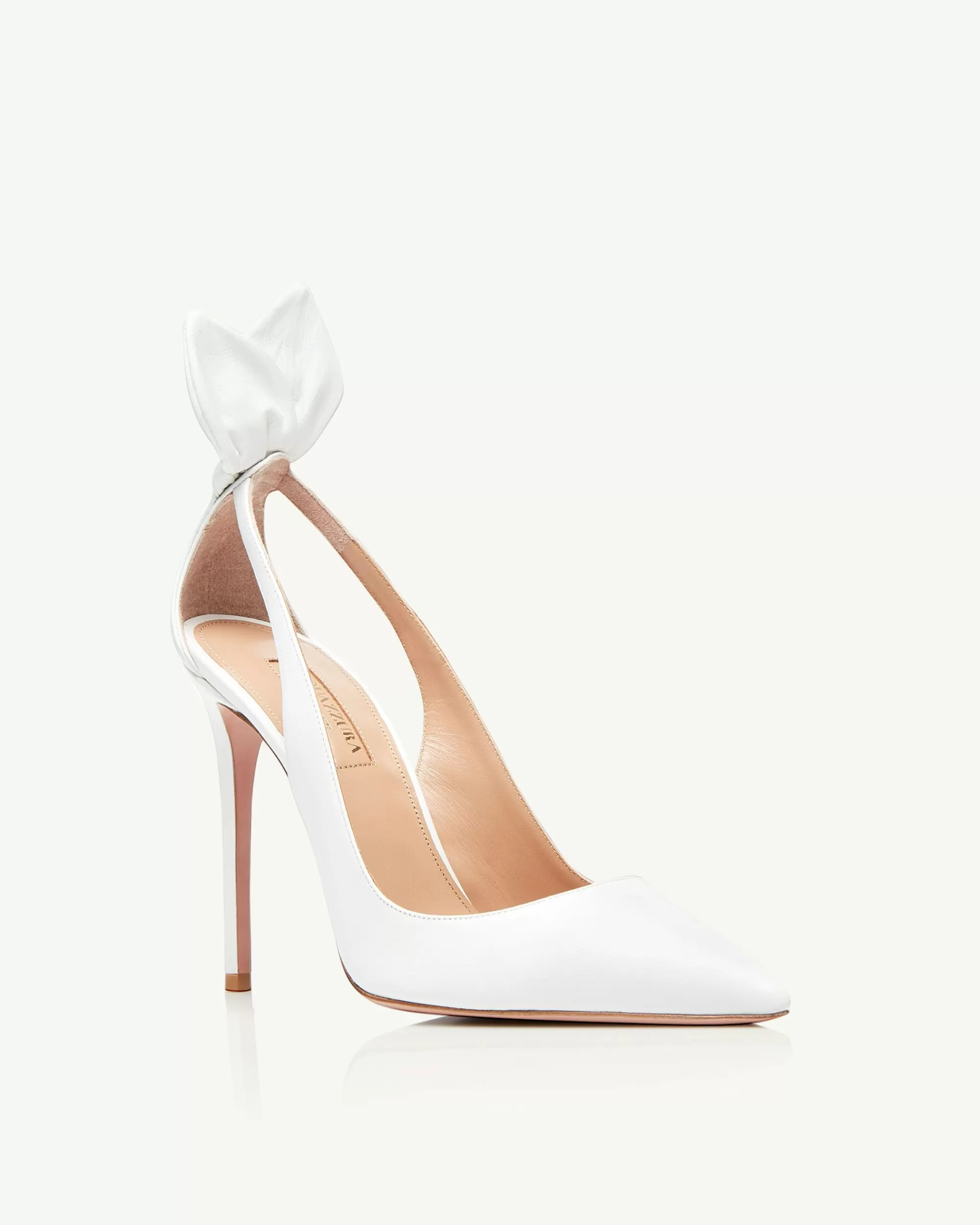 Aquazzura Bow Tie Pump 105 | Pumps | Bridal