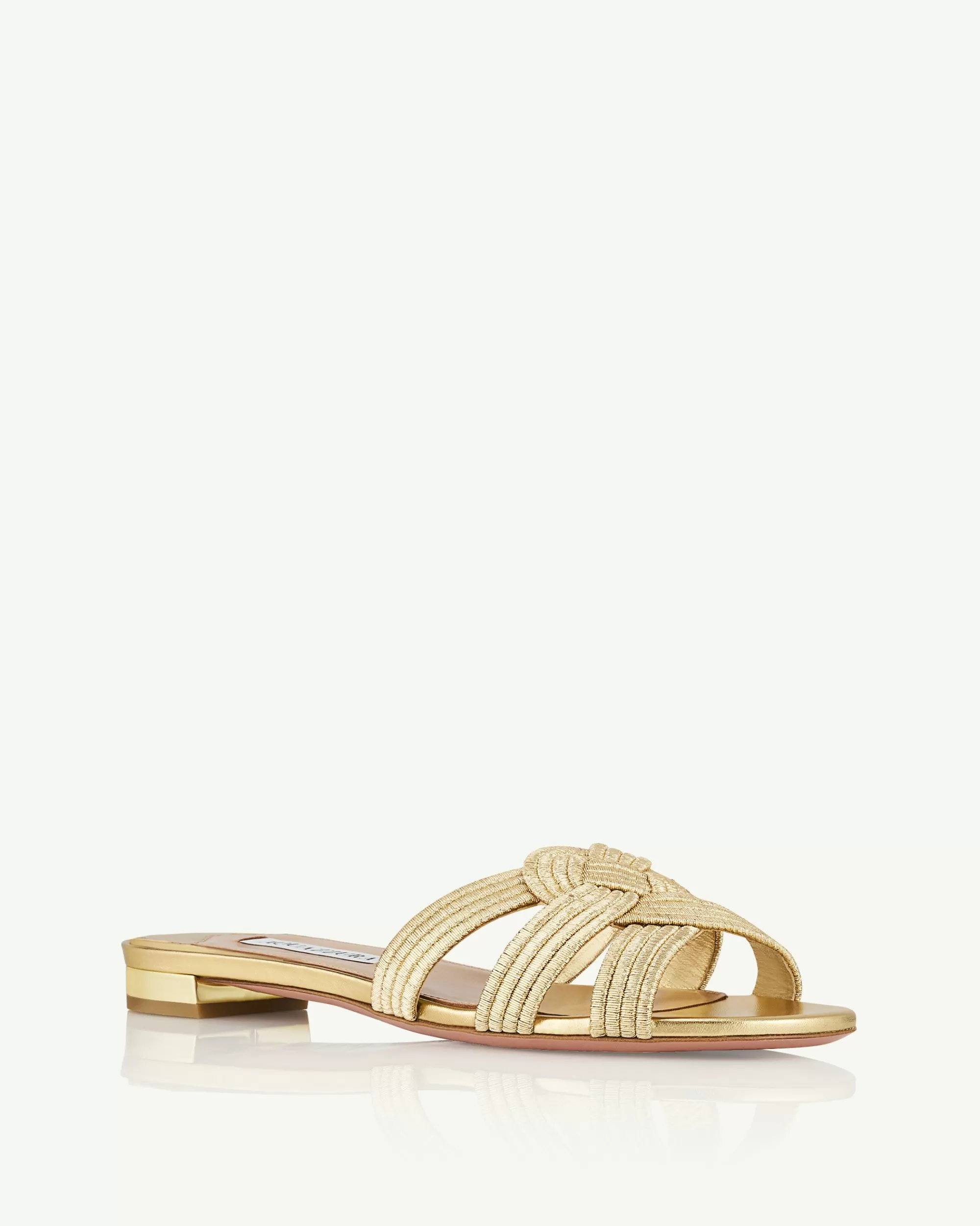 Aquazzura Felix Flat | Slides & Mules | Flats