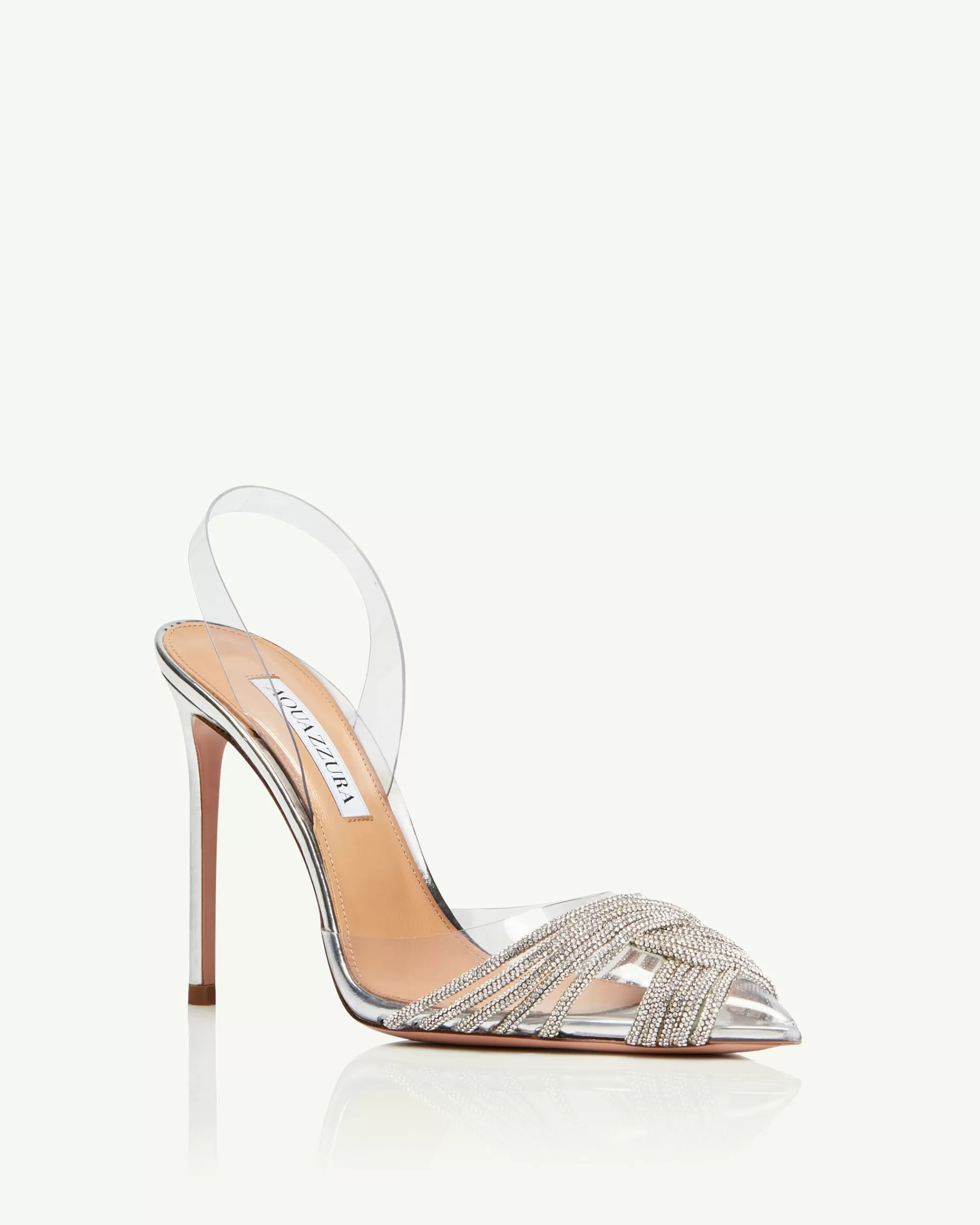 Aquazzura Gatsby Plexi Sling 105 | Pumps | Bridal