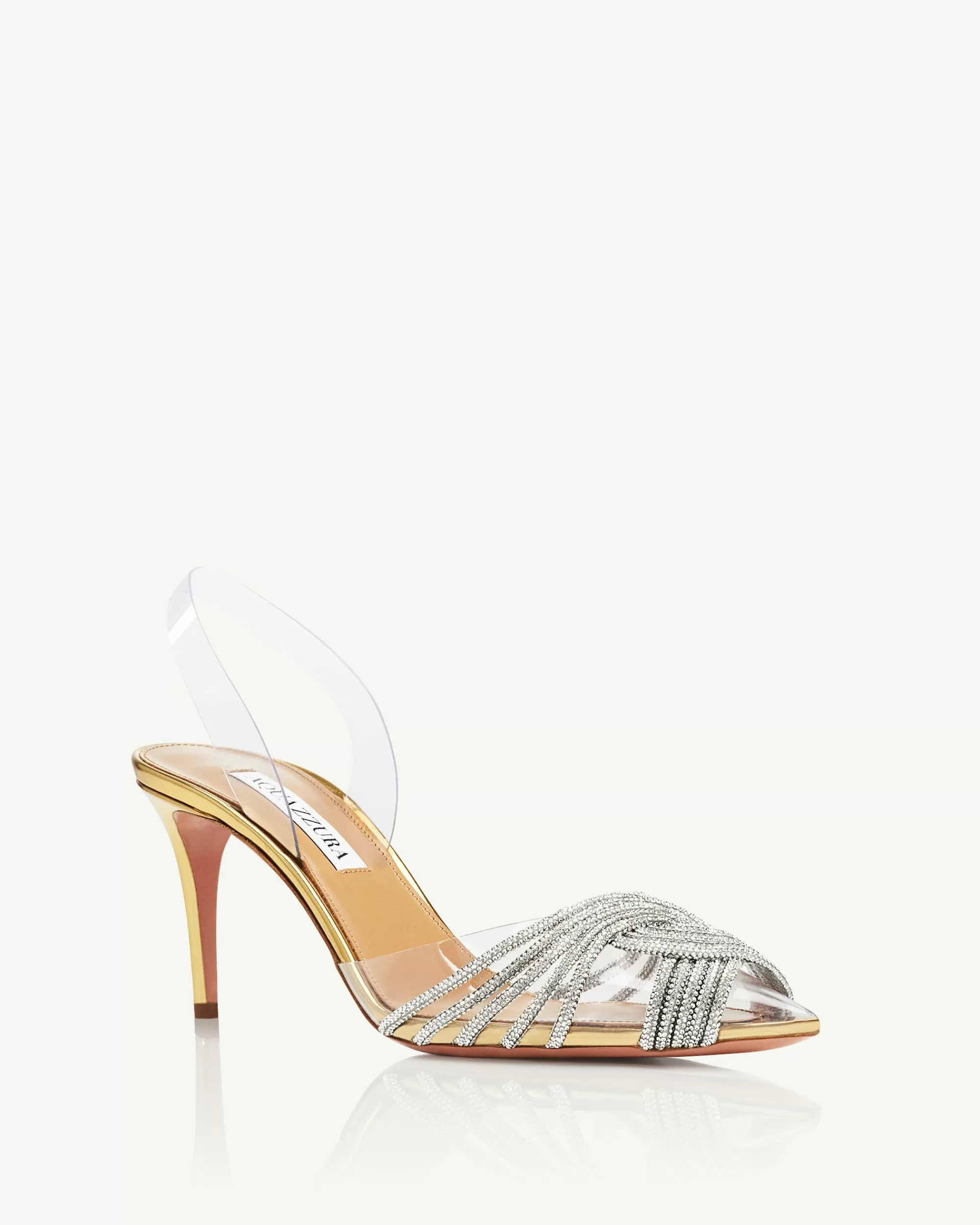 Aquazzura Gatsby Plexi Sling 75 | Pumps | Essentials