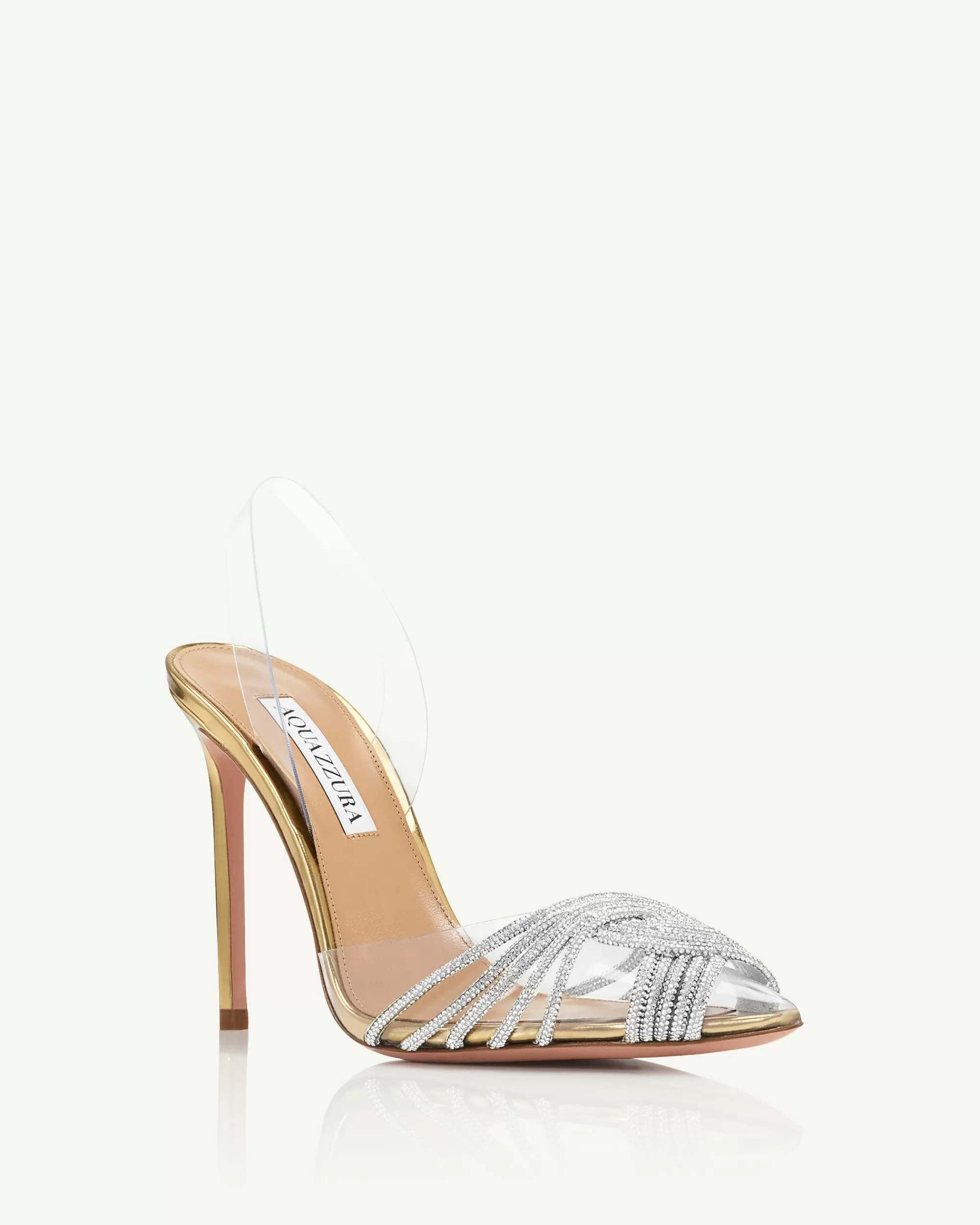 Aquazzura Gatsby Plexi Sling 105 | Pumps