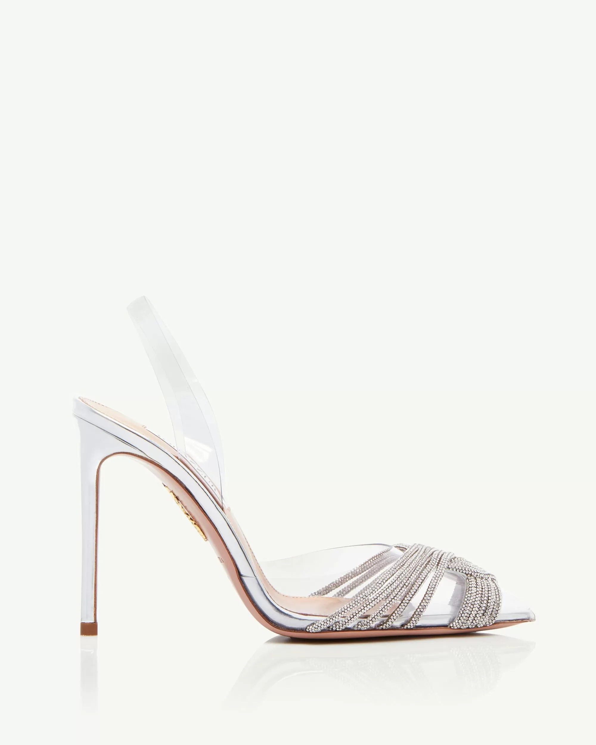 Aquazzura Gatsby Plexi Sling 105 | Pumps | Bridal