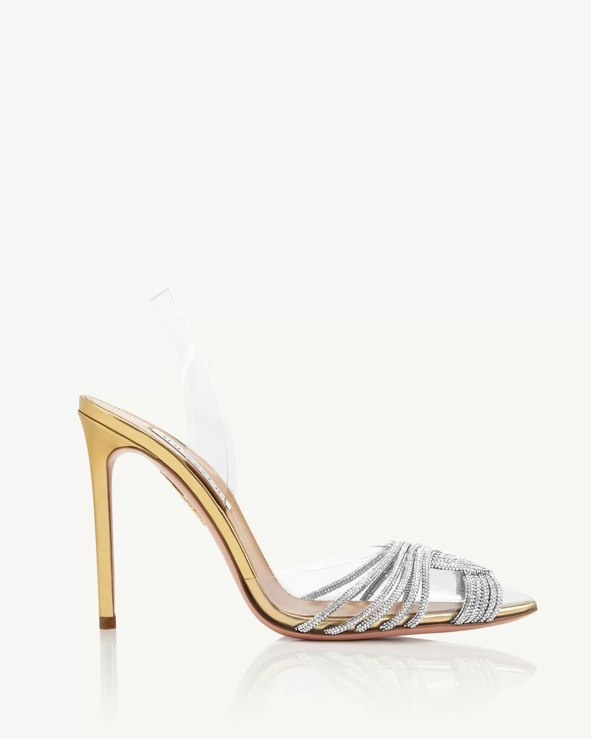 Aquazzura Gatsby Plexi Sling 105 | Pumps