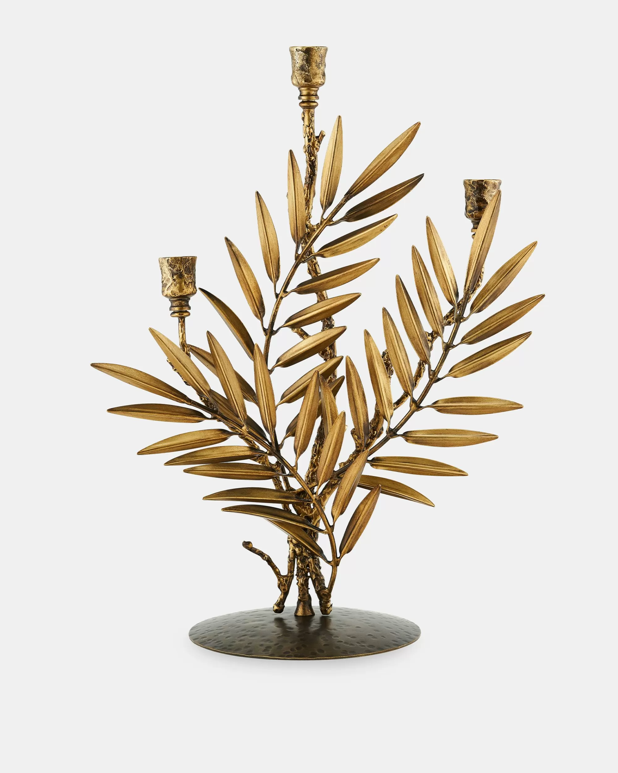 Aquazzura Palm Candle Stick 3 Light | Table Decor