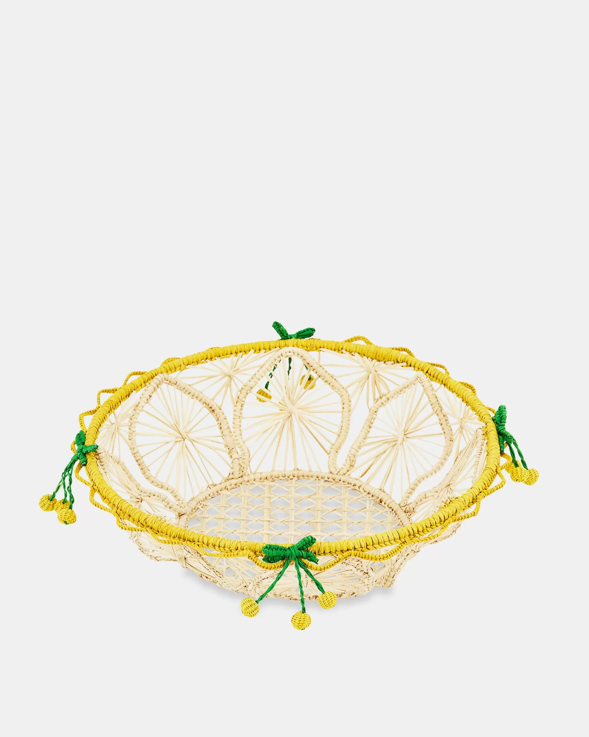 Aquazzura Rafia Basket Medium | Table Decor