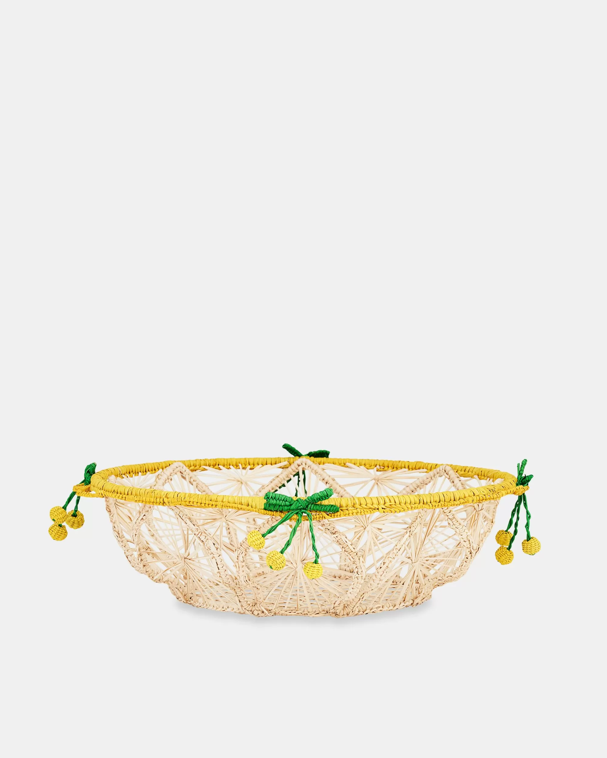 Aquazzura Rafia Basket Medium | Table Decor