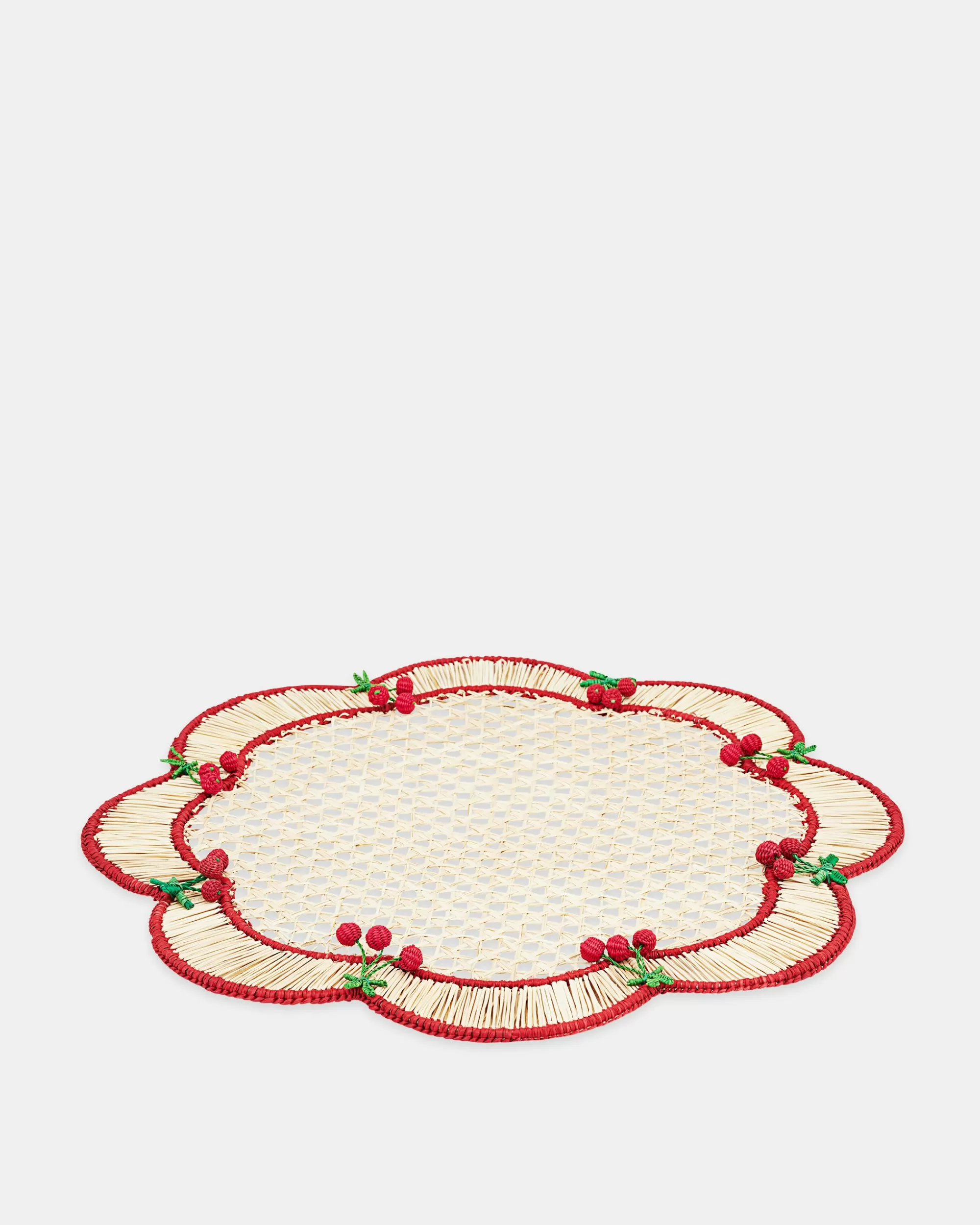 Aquazzura Rafia Placemat | Table Decor