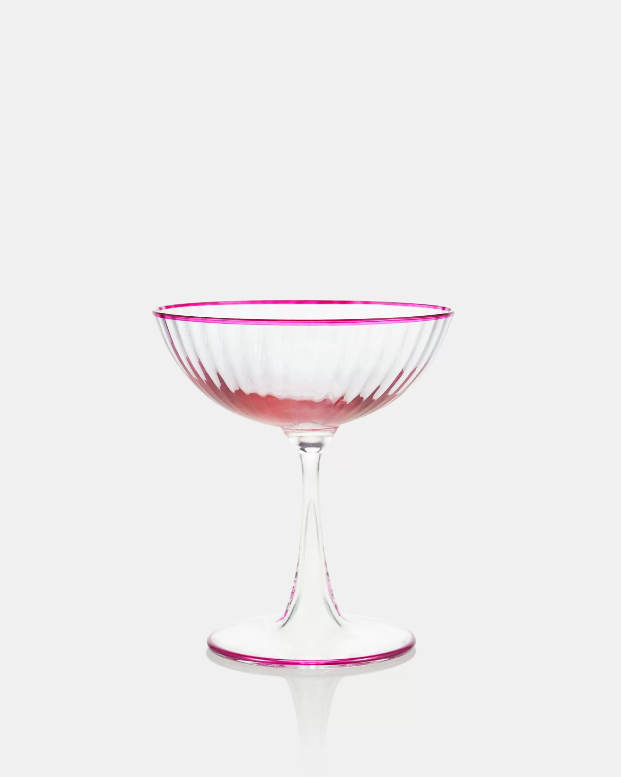 Aquazzura Striped Champagne Glass | Glassware