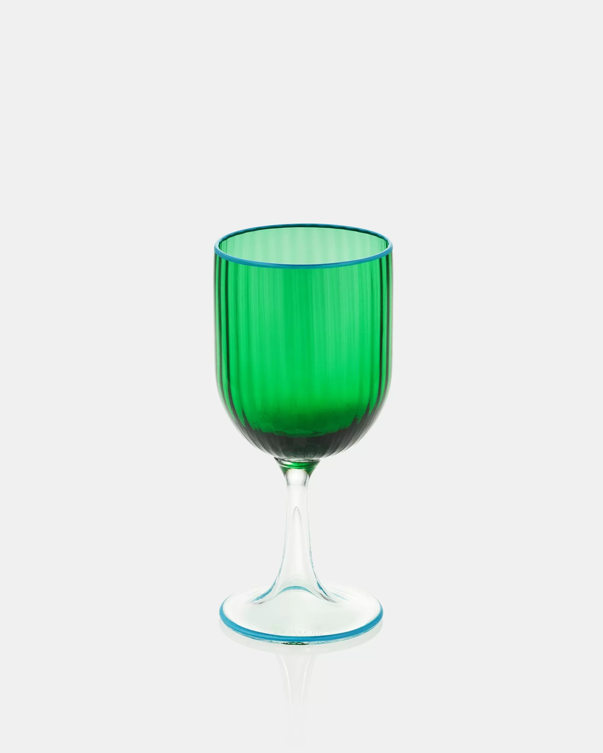 Aquazzura Striped White Wine Glass | Glassware