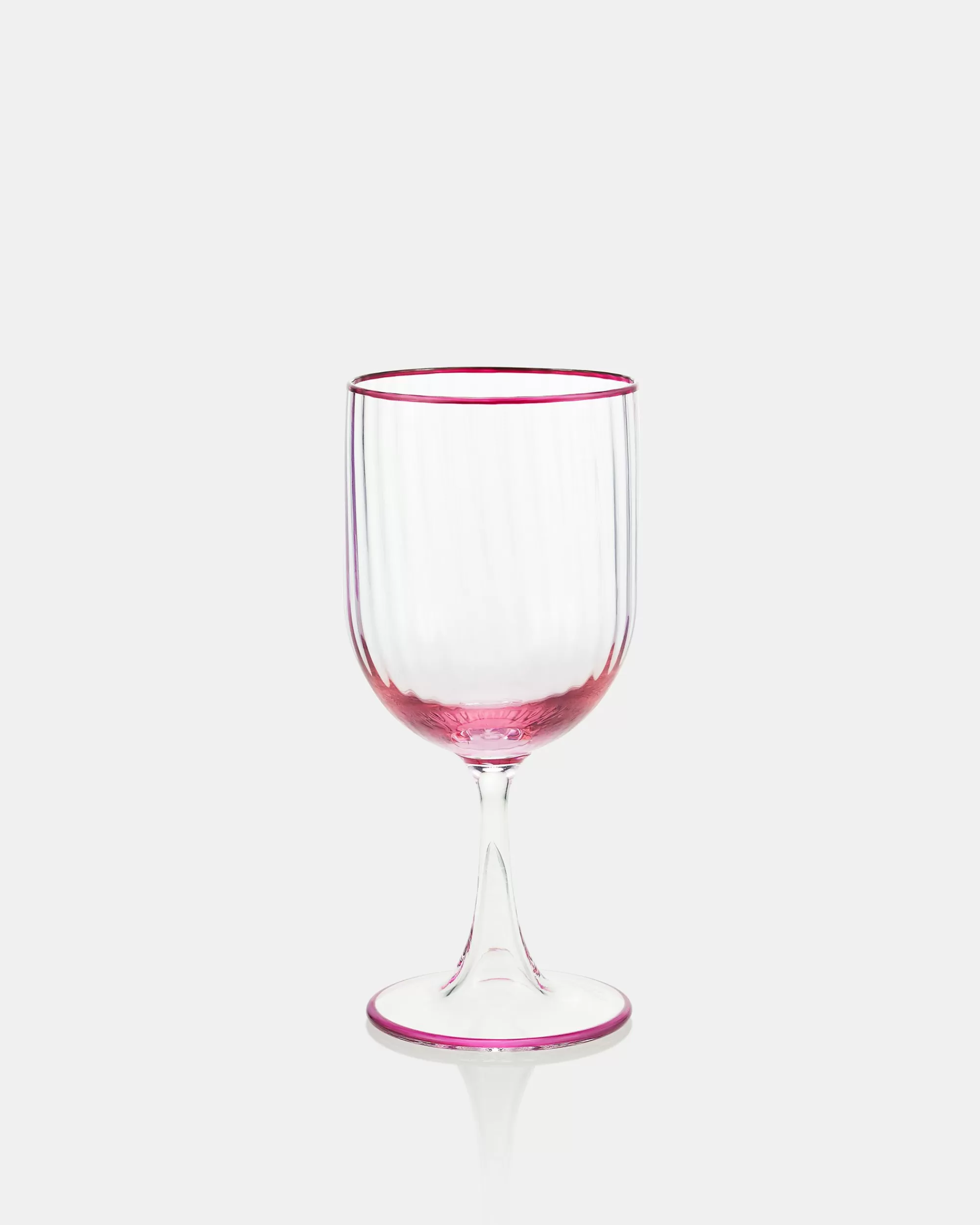 Aquazzura Striped White Wine Glass | Glassware