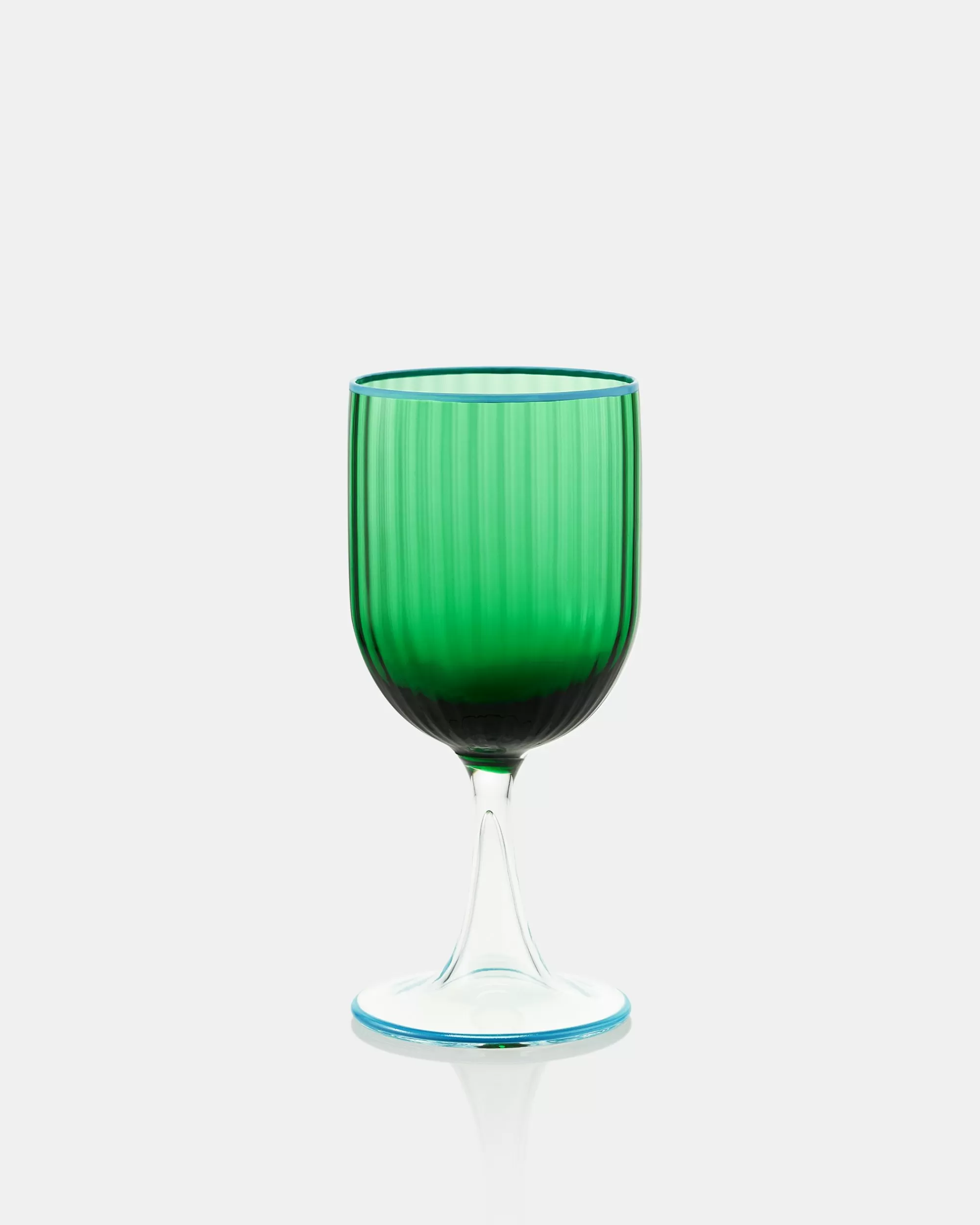 Aquazzura Striped White Wine Glass | Glassware