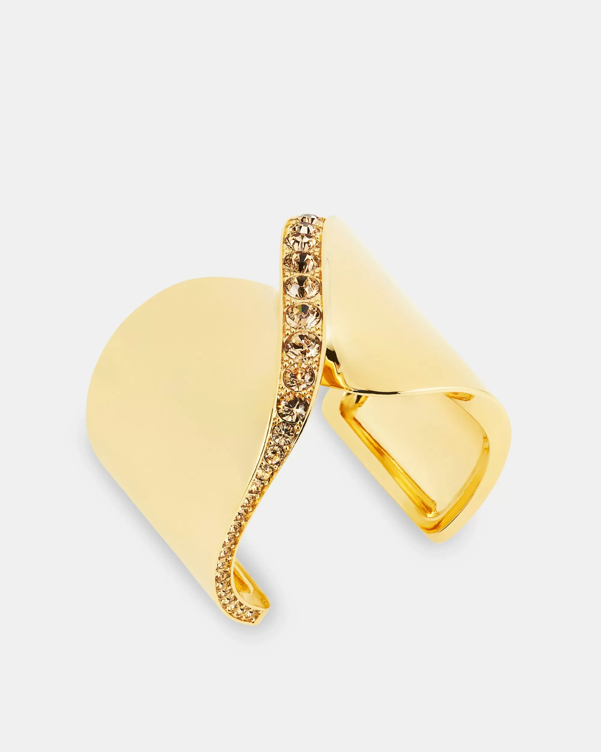 Aquazzura Twist Crystal Cuff | Jewelry