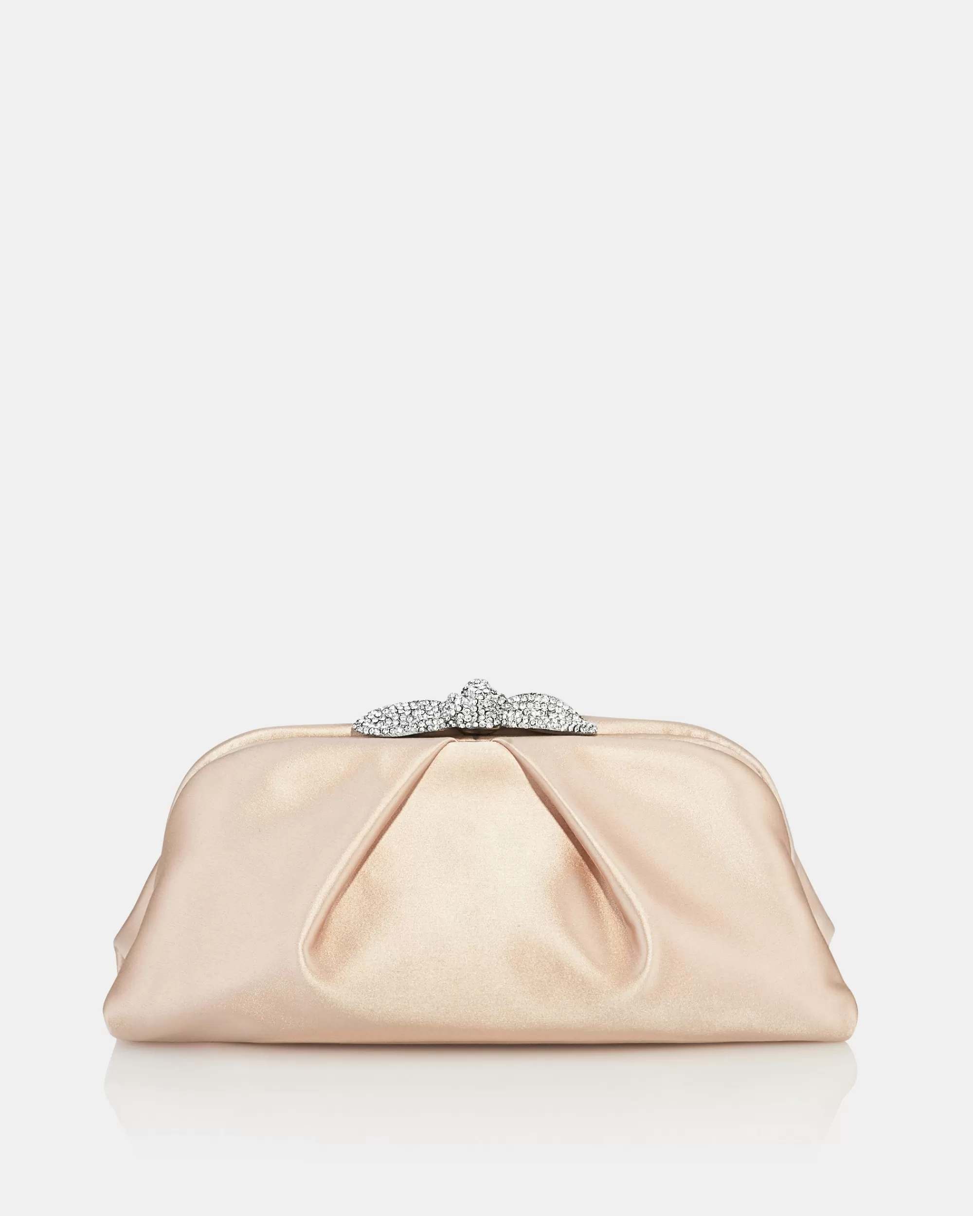 Aquazzura Very Bow Tie Crystal Clutch | Clutch Bags