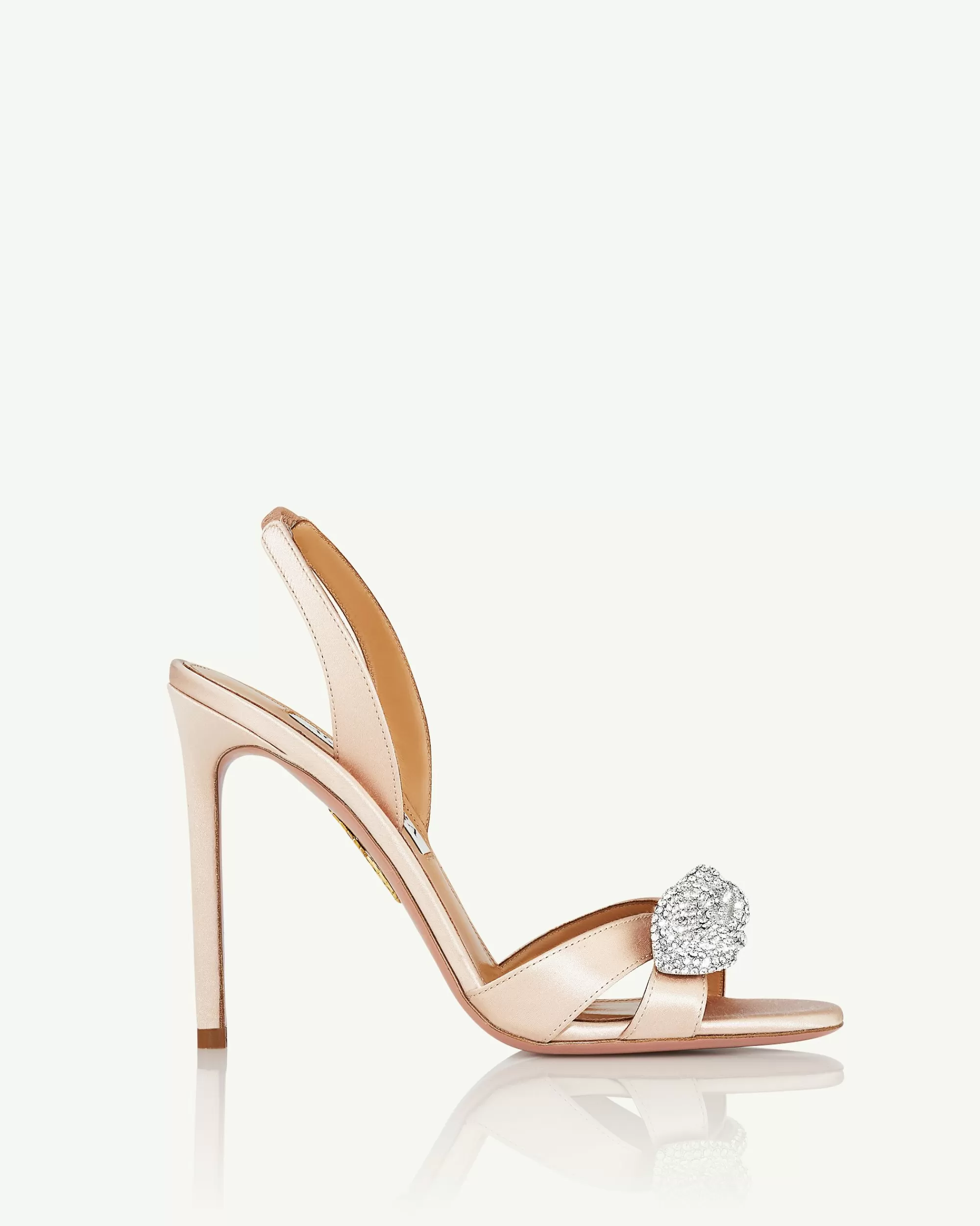 Aquazzura Very Bow Tie Crystal Sandal 105 | Sandals